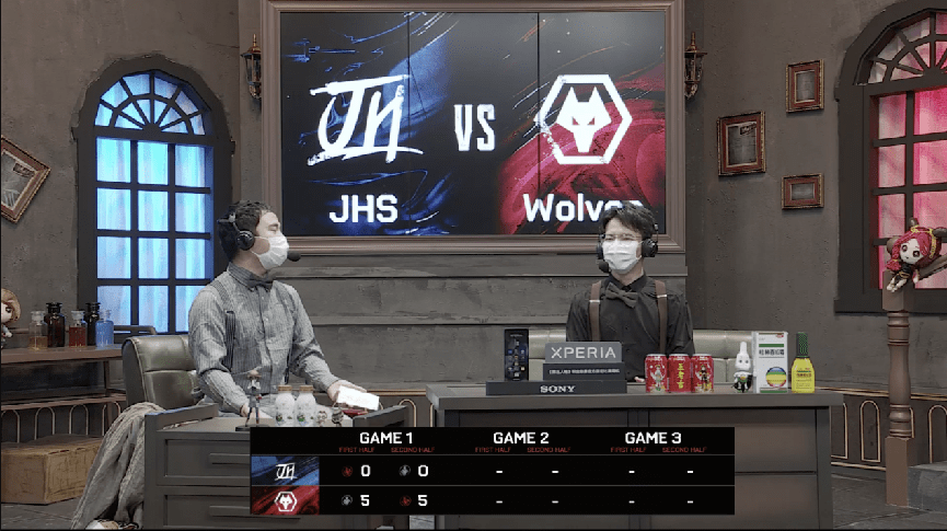 先知|第五人格2021IVL夏季赛常规赛 JHS vs Wolves 第一局