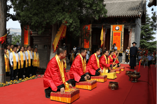 原創2021辛丑年卦台山民間祭祀中華人文始祖太昊伏羲典禮舉行