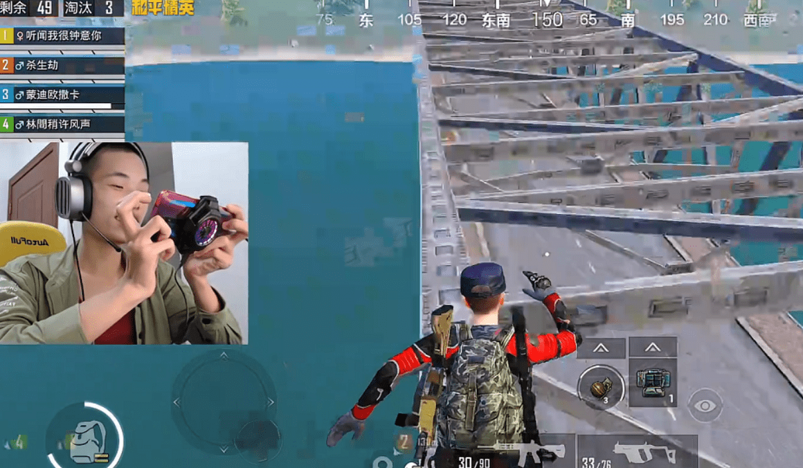 纪录|吃鸡主播鲨鱼完成一个纪录，没有几个人可以做到，不愧是桥头恶霸