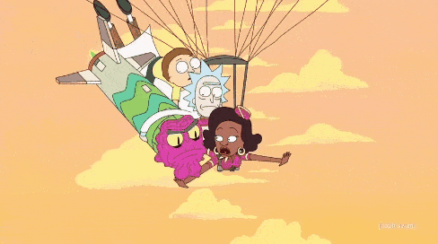 还有为了让老师给自己的数学成绩打个a,莫蒂伙同瑞克一起潜入梦境修改