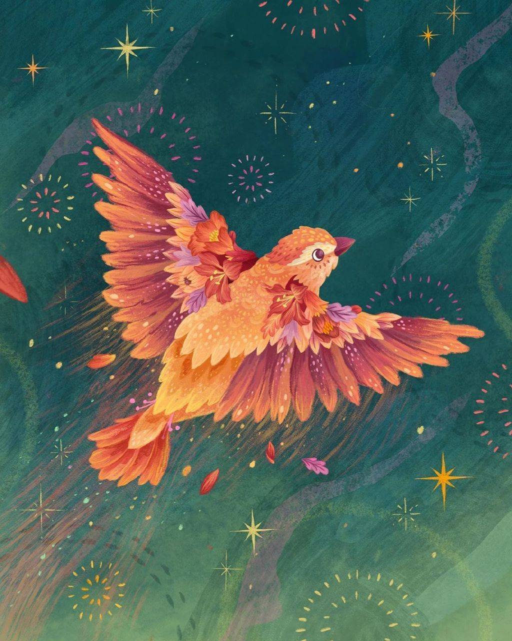 糖果色的色彩搭配,清新愉悦的治愈系,太梦幻