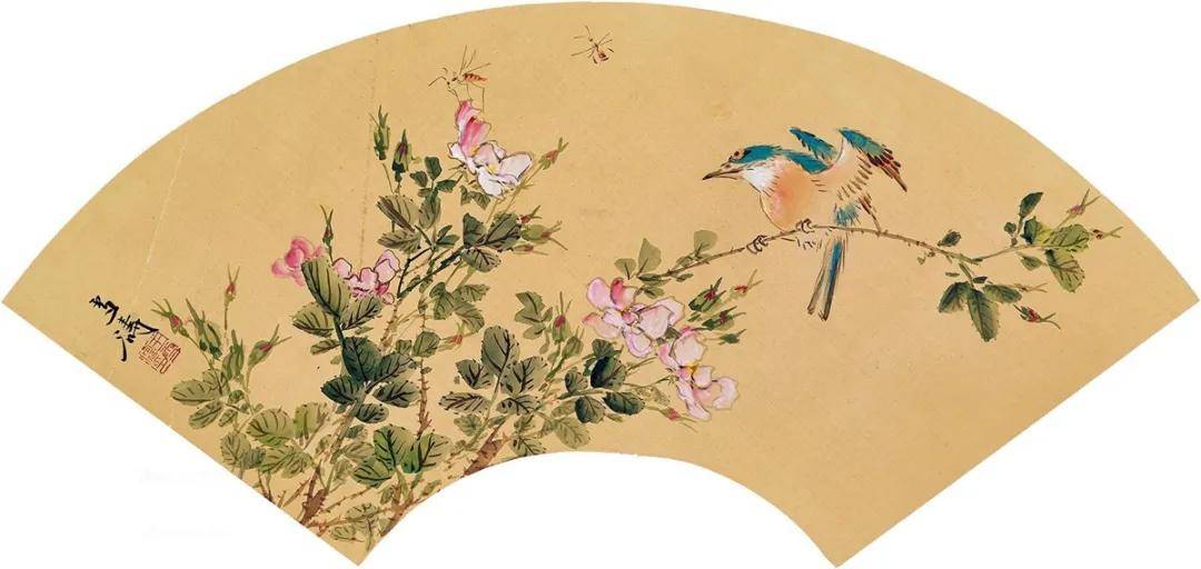 王雪涛花鸟扇面50幅欣赏