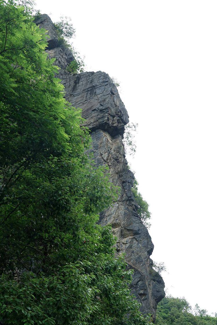 原创走进白河石门景观