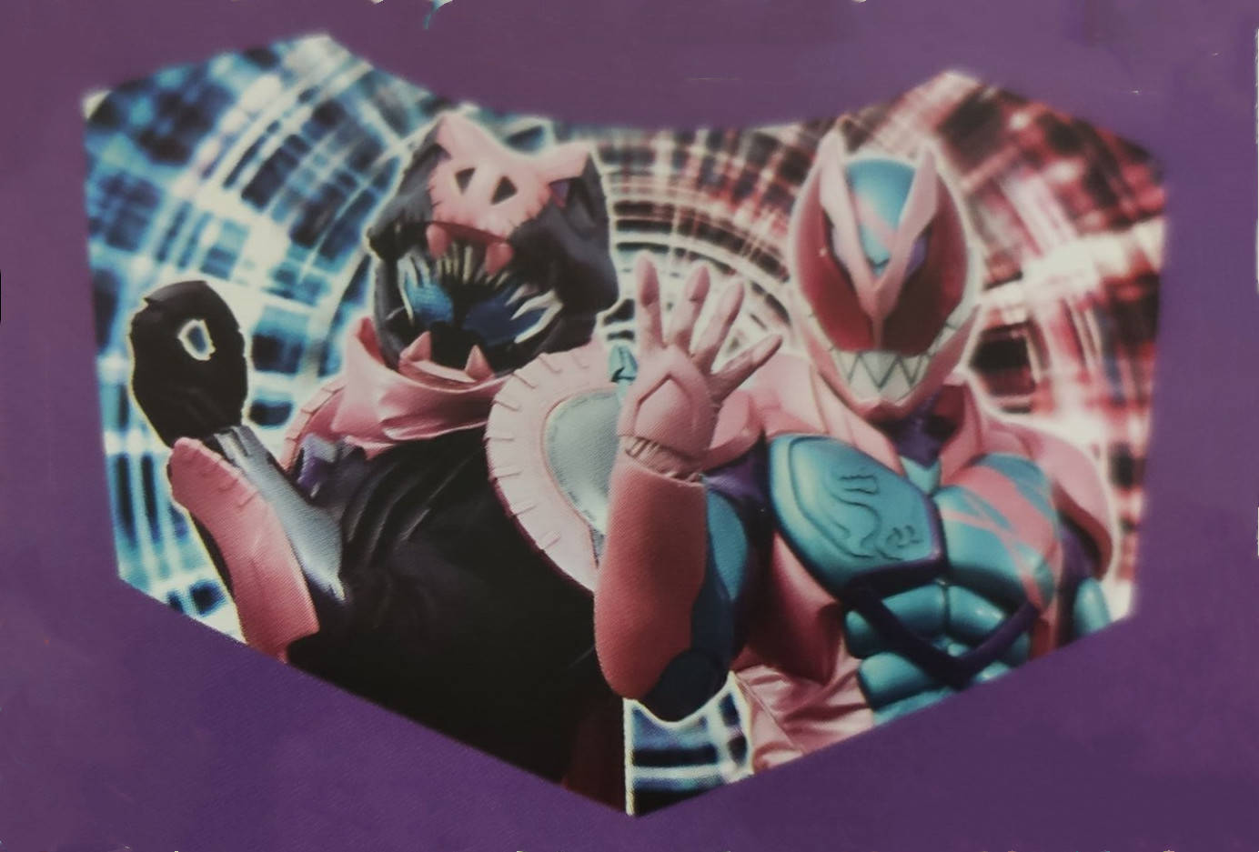 图片[3]-假面骑士Revice两个基础形态曝光，蜘蛛侠+豪猪，这次玩超兽武装-魔性次元