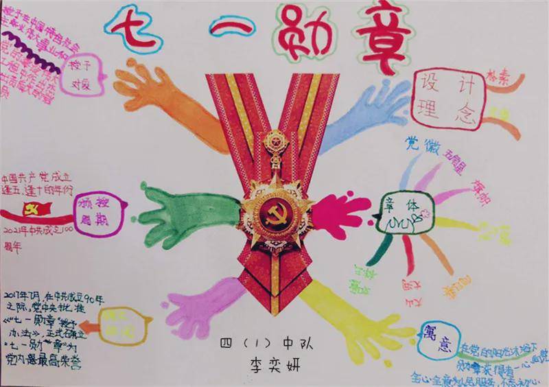 青岛安国路小学七一勋章闪耀光芒红领巾致敬时代楷模