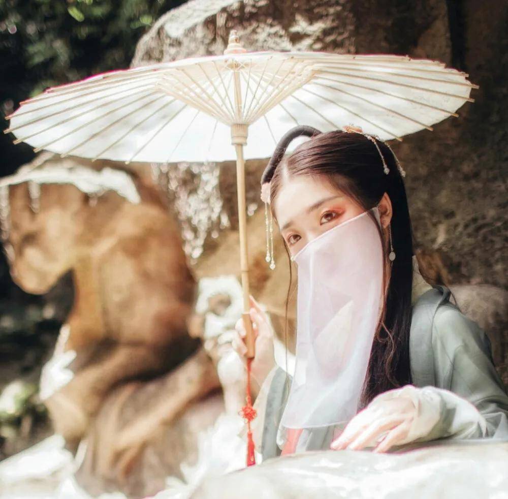 古风遮美人壁纸|头像