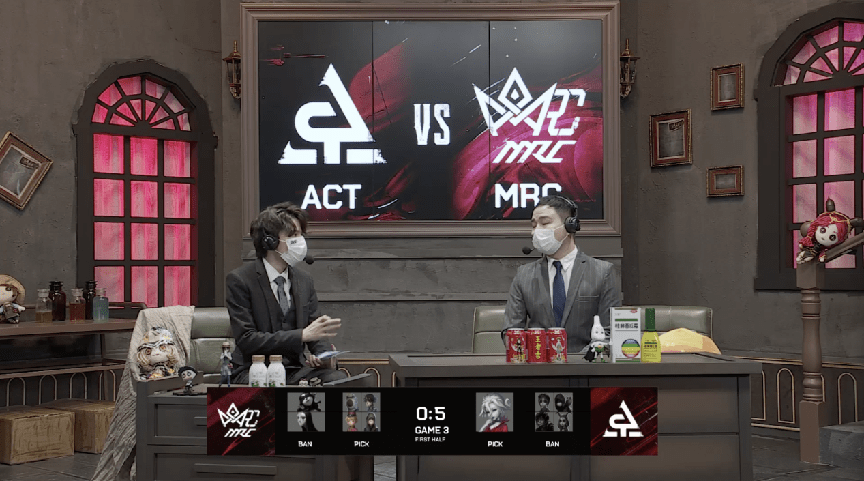 夫人|第五人格2021IVL夏季赛常规赛ACT vs MRC第三局