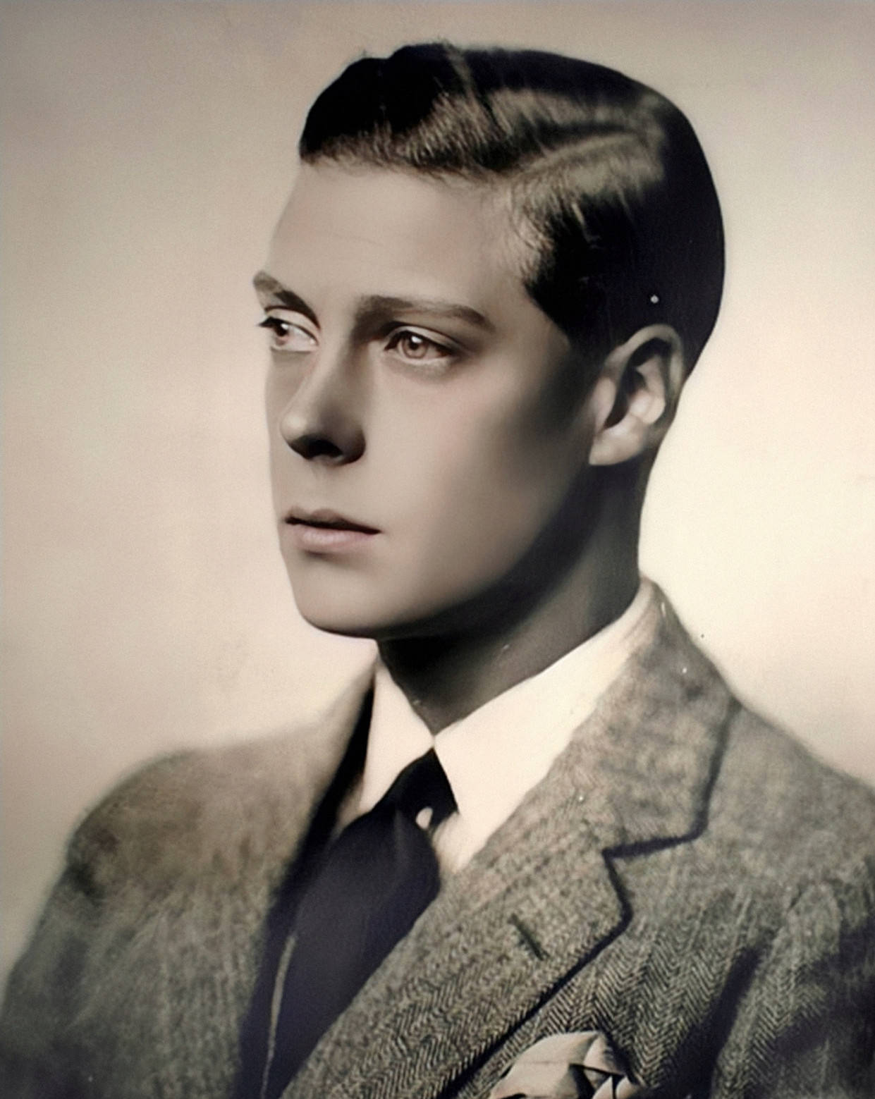 原创爱德华八世帅照欣赏看了一遍又一遍再也没有这样的美男子了