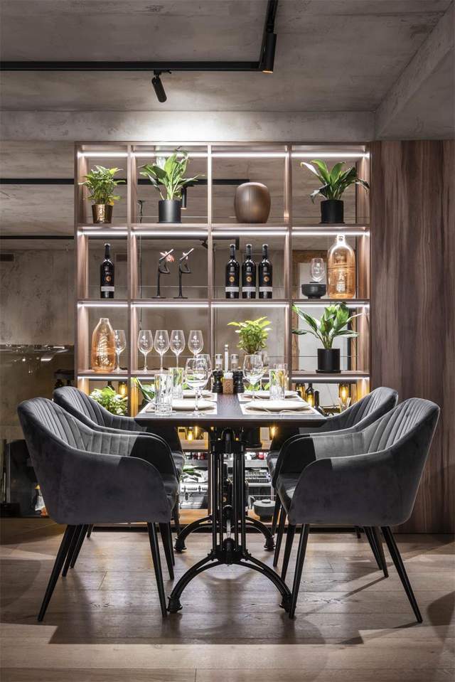 粗犷的loft风餐厅设计也可以这么优雅