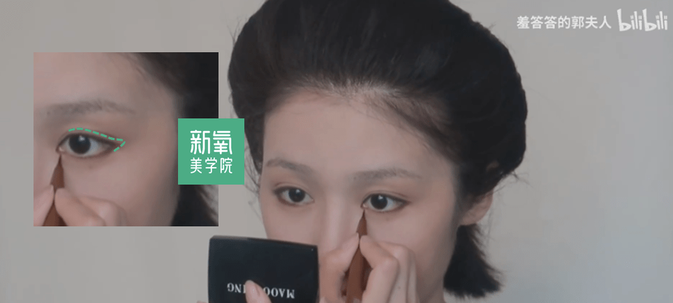 郭夫人|古风妆造博主，只凭一张图就让豆瓣网友惊呼“美的惊心动魄”