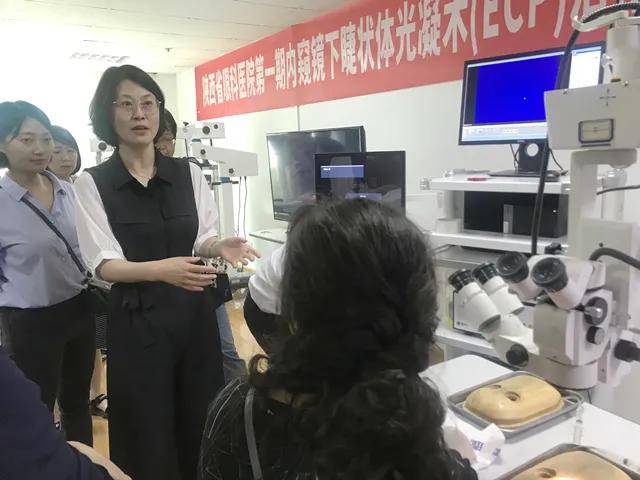 闭角|内窥镜下睫状体光凝术治疗青光眼培训班成功召开