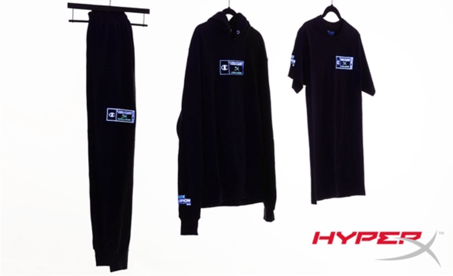 服装|HyperX 与 Champion 再次联名,推出夜光元素服饰