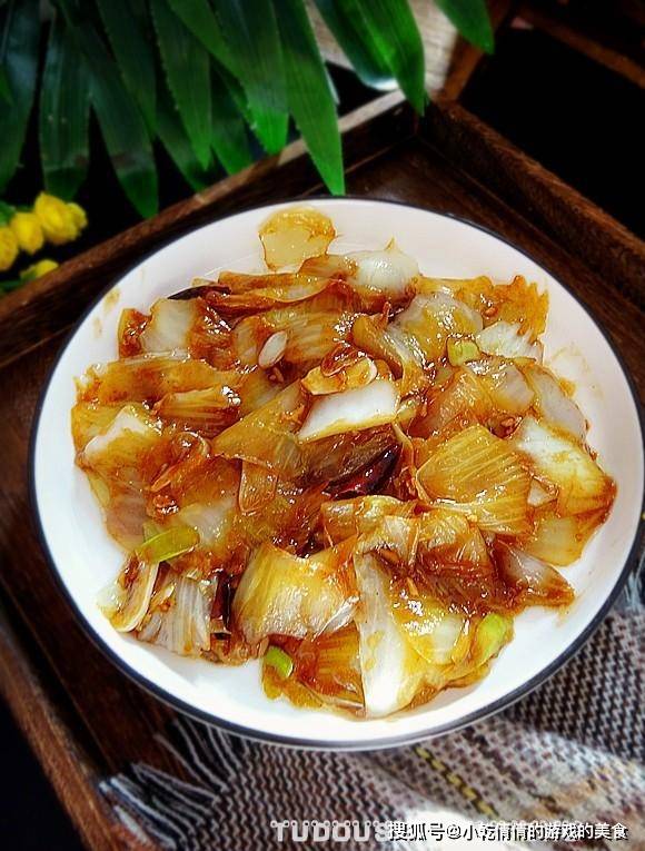 原创炸出来的醋溜白菜口感太赞发朋友圈朋友惊呼白菜也能炸