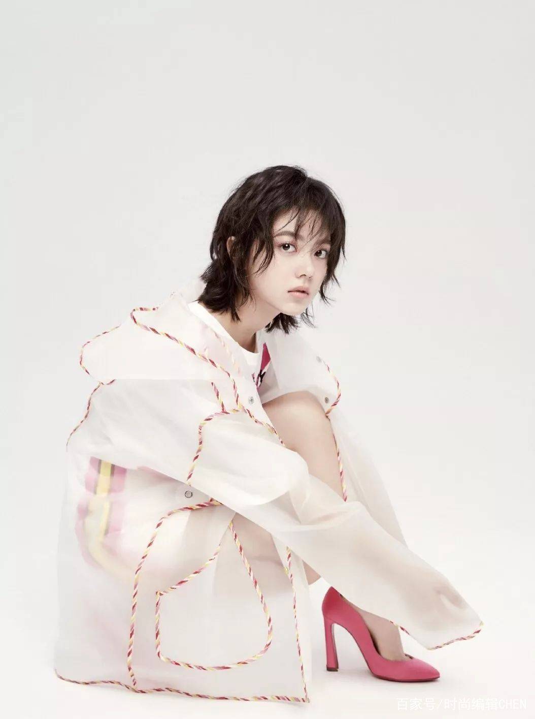 林妙妙|新晋“国民闺女”赵今麦不得了！穿吊带波点长裙太气质，哪像16岁