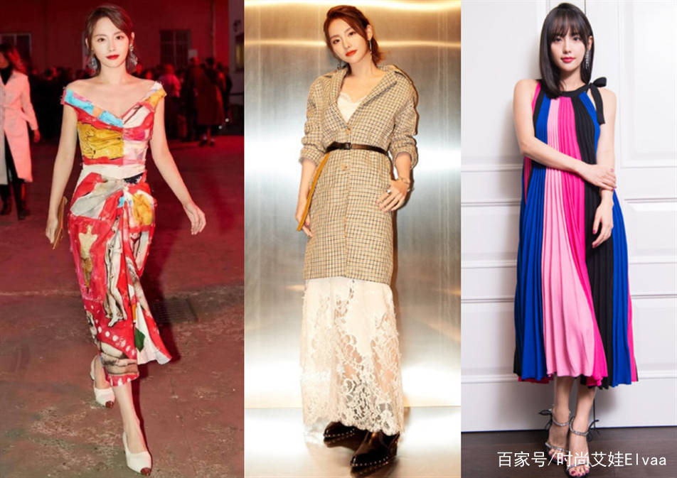 整体|张嘉倪剪短发不低调，32岁罕见紧身裙秀“蚂蚁腰”，俩娃妈太真实