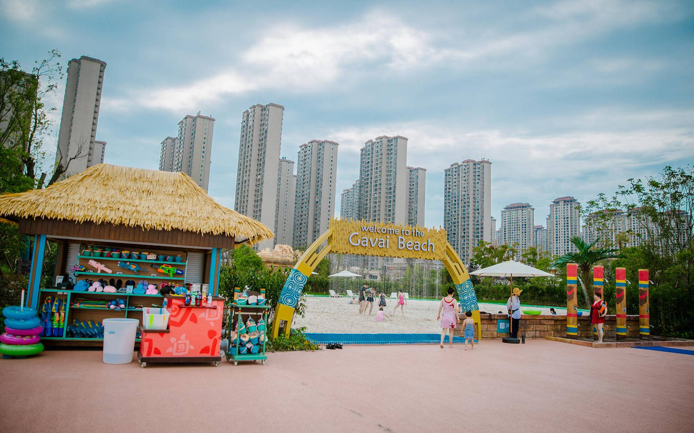 杭州湾海滨游乐园图片图片