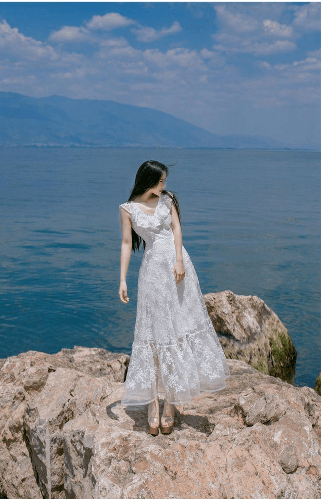 整体|夏天长裙怎么穿搭?长裙这样穿,150-170cm都好看!