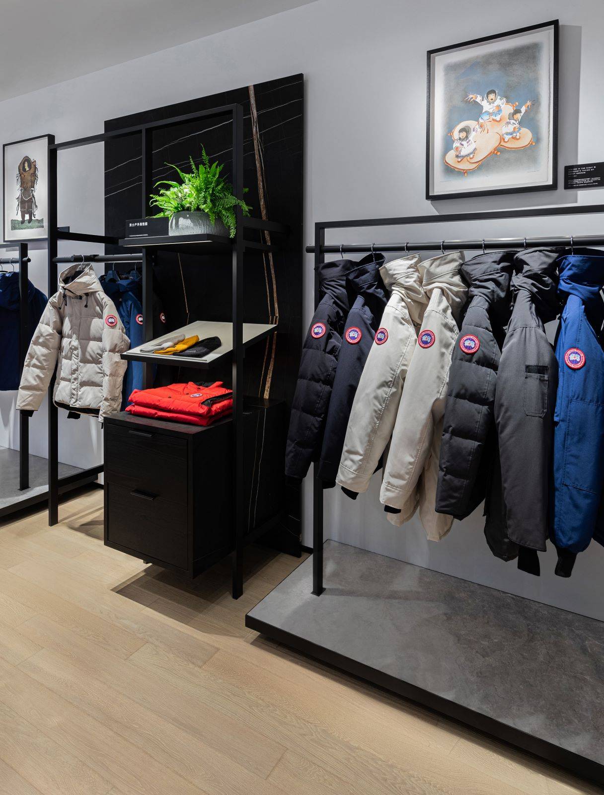 canadagoose加拿大鹅全新北京老佛爷百货精品店盛大开幕