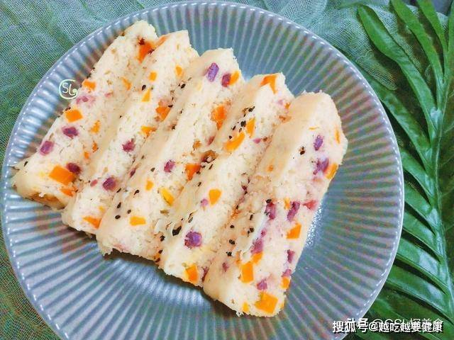 做法|南瓜和紫薯这个做法还是第一次见,松软香甜,学会早餐不发愁