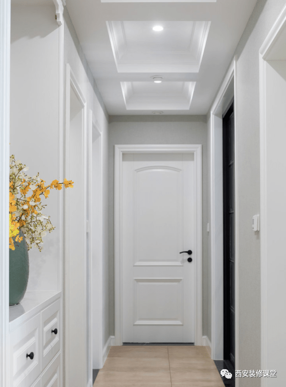 原创家里过道大梁突兀怎么做吊顶