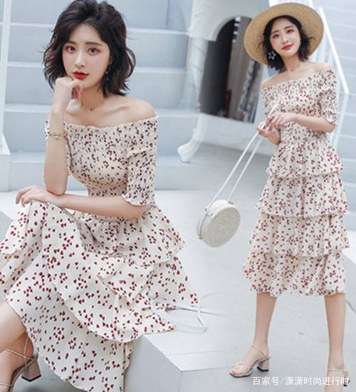 脖颈|可盐可甜的逆龄连衣裙，演绎邻家女孩的清纯，释放青春的活力