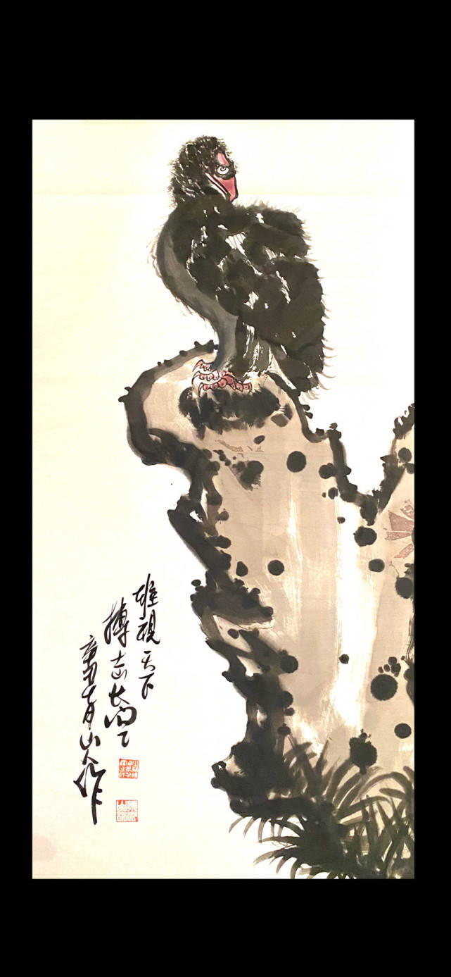 谁与争锋!_书画