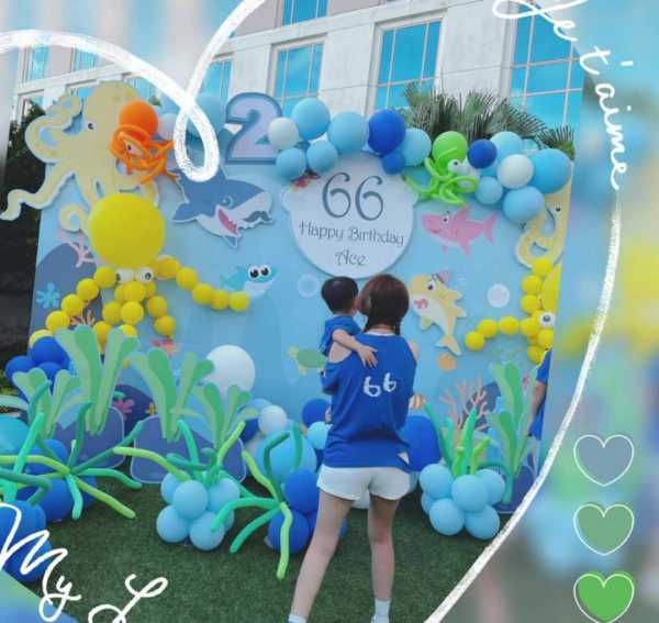 视觉|安以轩一家为大儿子庆生，穿露肩T恤配麻花辫像“少女”，太美了