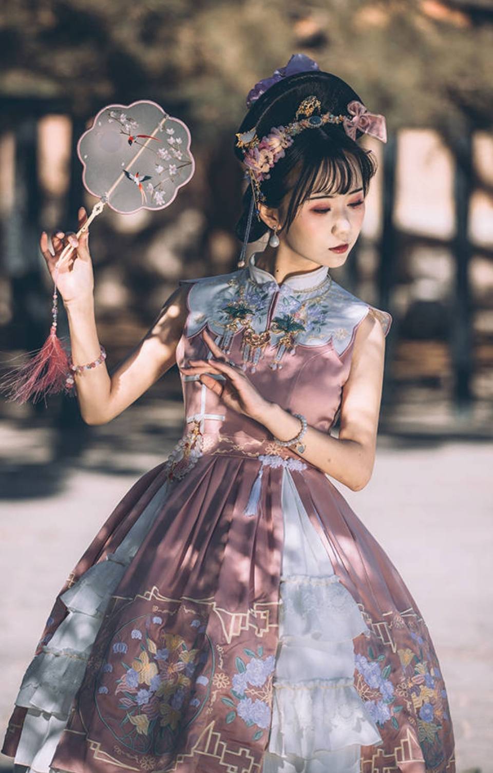 设计|你真的了解中华风Lolita吗?这3款中华风Lo裙让人美到叹息!