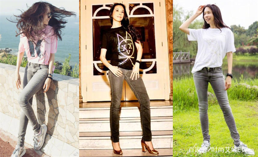 短裙|莫文蔚终于高调,167cm穿短裙足球袜秀美腿,49岁的年龄19岁身材