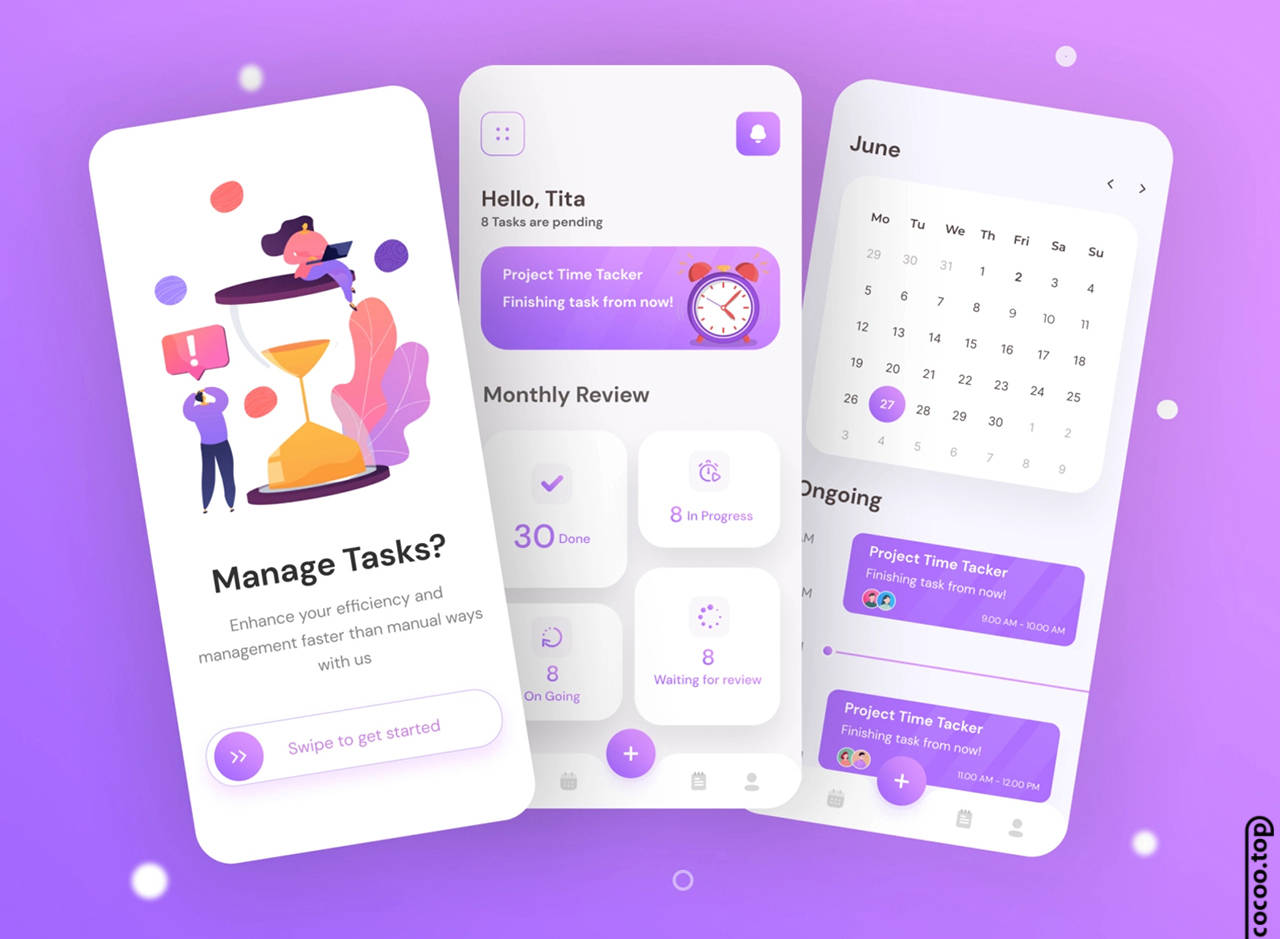 国外app界面设计欣赏风格变换