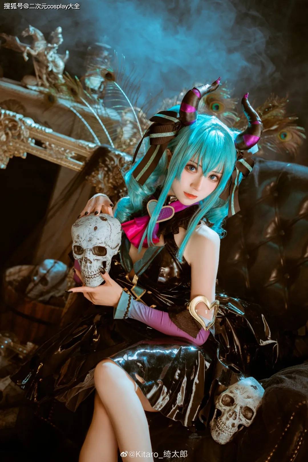 Miku|初音未来小恶魔cos，超级无敌可爱，不管怎么样都好可爱