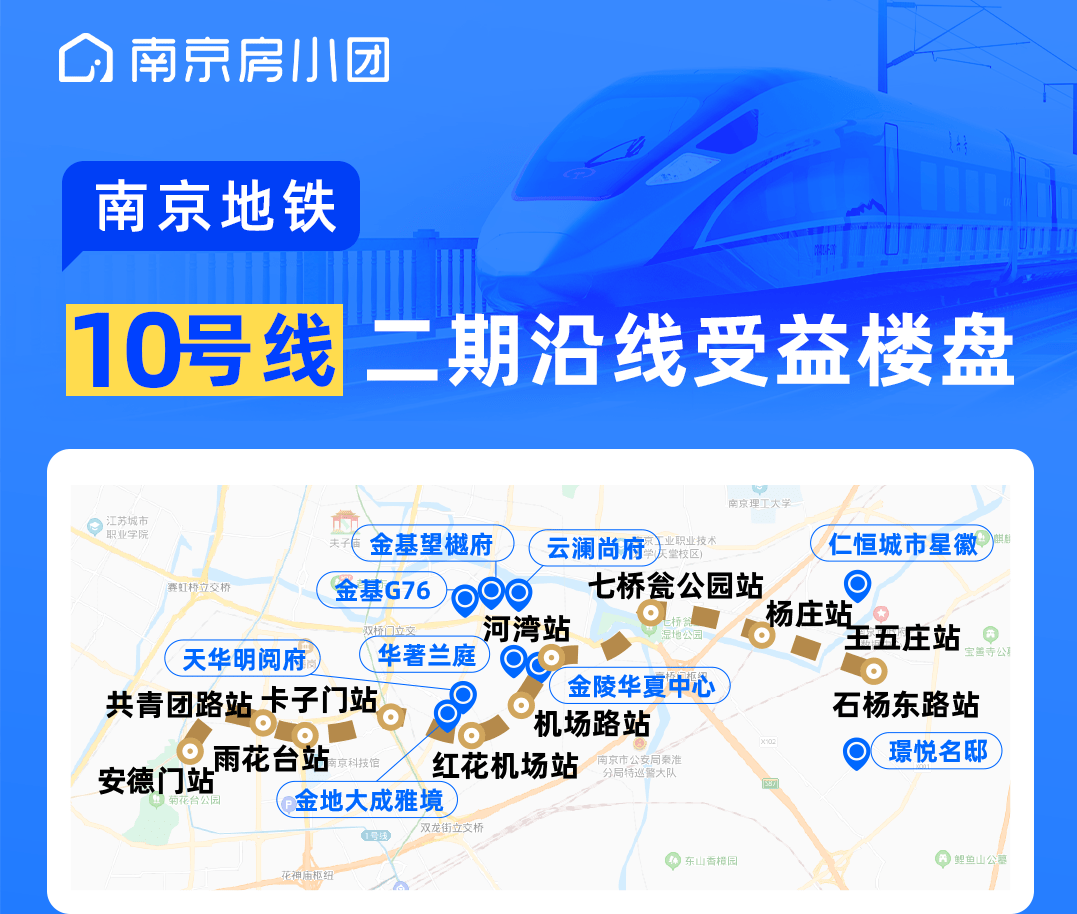 南京7条地铁沿线楼盘汇总,一批人要暴富!