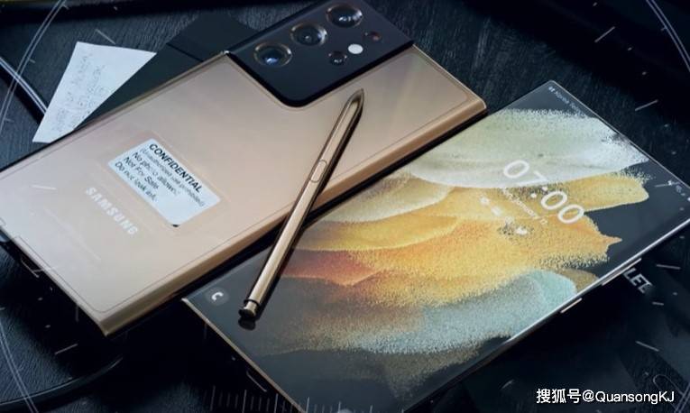 别买iphone13了,三星note21曝光前置无挖孔全是屏!