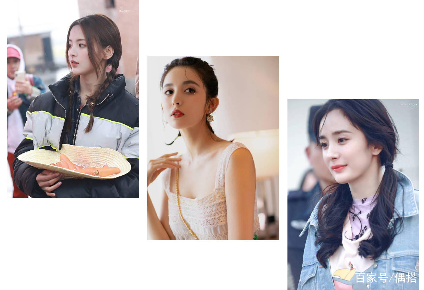 卷发|迪丽热巴《创2》惊艳亮相！卷发配仙女烫刘海，糊图都挡不住美貌