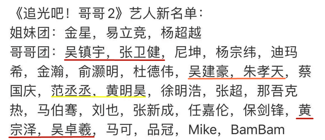 节目组|陈志朋为《追哥2》应援，侧面证实最终名单，F4各自营业难再聚齐