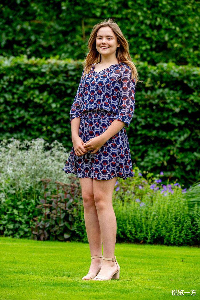 威廉-亚历山大|荷兰王室夏季合影明艳欢快 女王储沉稳有范 小公主笑容纯真烂漫