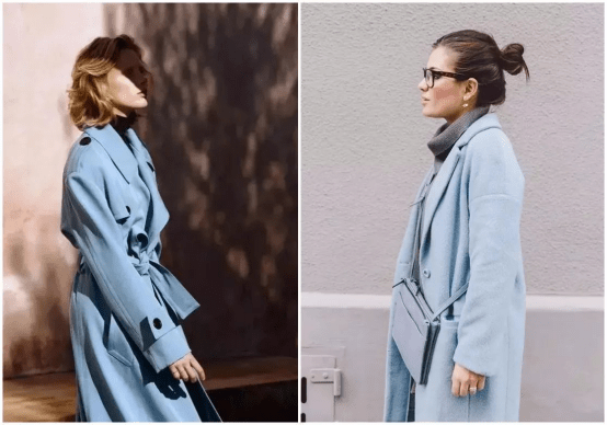 颜色|不管穿大衣还是羽绒服！建议多选这个“气质色”，清新温柔有格调
