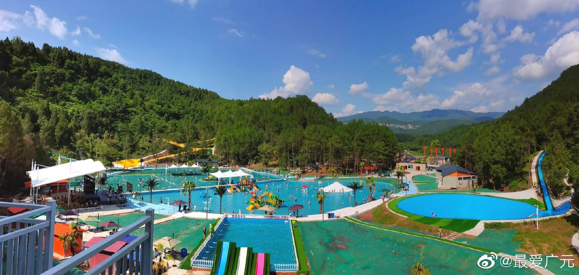 原创你知道了吗距广元17公里有一个耍水的地方适合居家前往