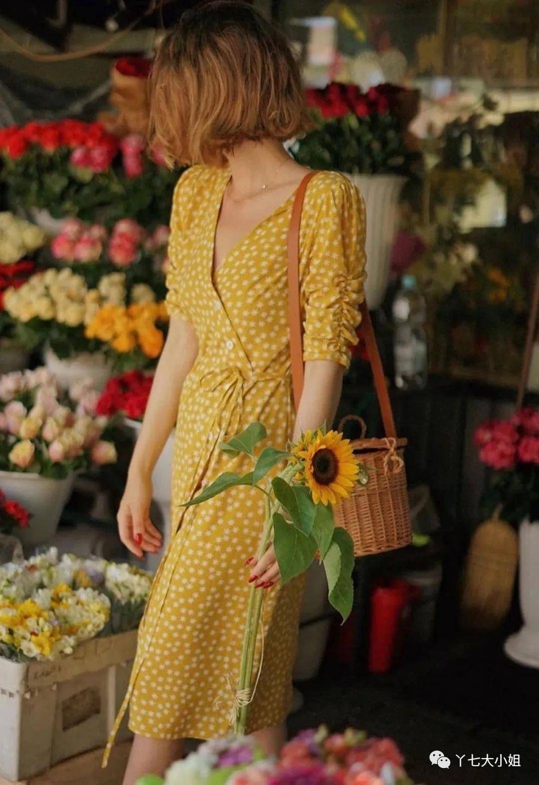 面料|今年夏天桔梗裙又火了，优雅又显气质！