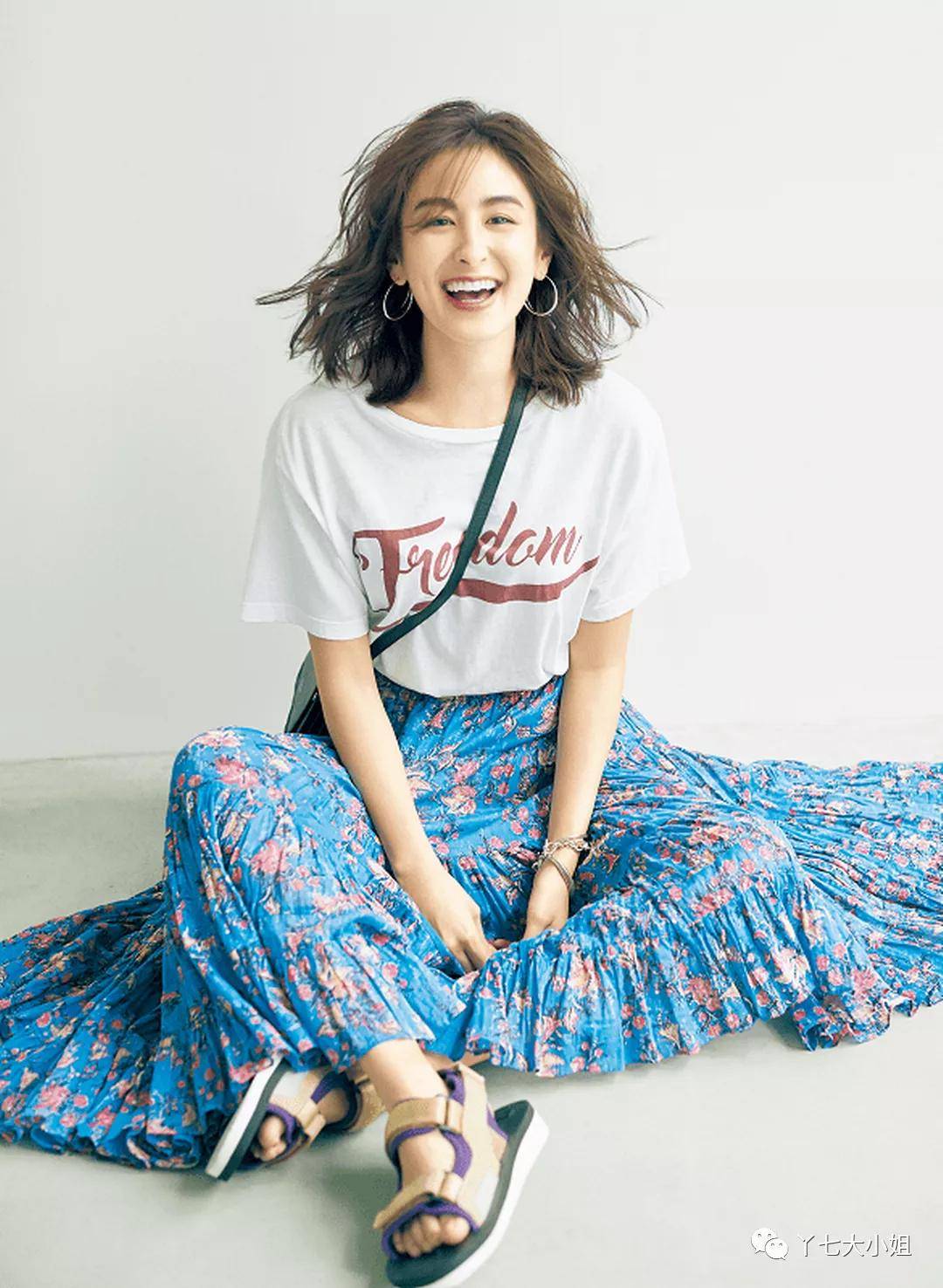 面料|今年夏天桔梗裙又火了，优雅又显气质！