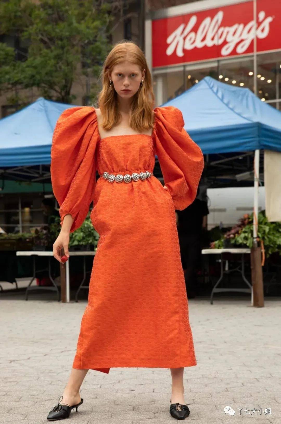 面料|今年夏天桔梗裙又火了，优雅又显气质！