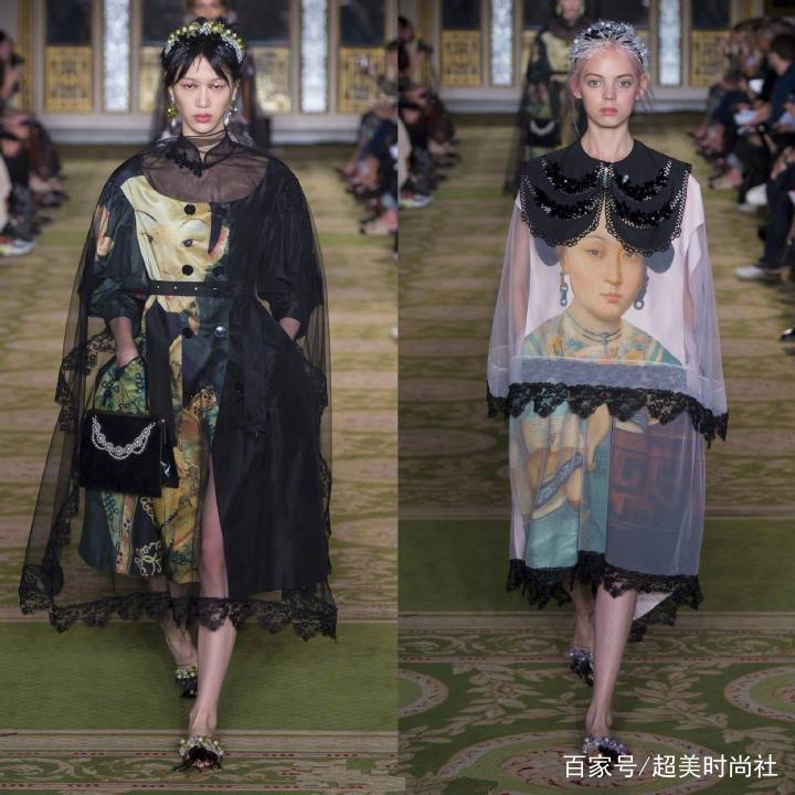 系列|飞天小魔女，明清仕女图，时装周概念元素简直“天马行空”！