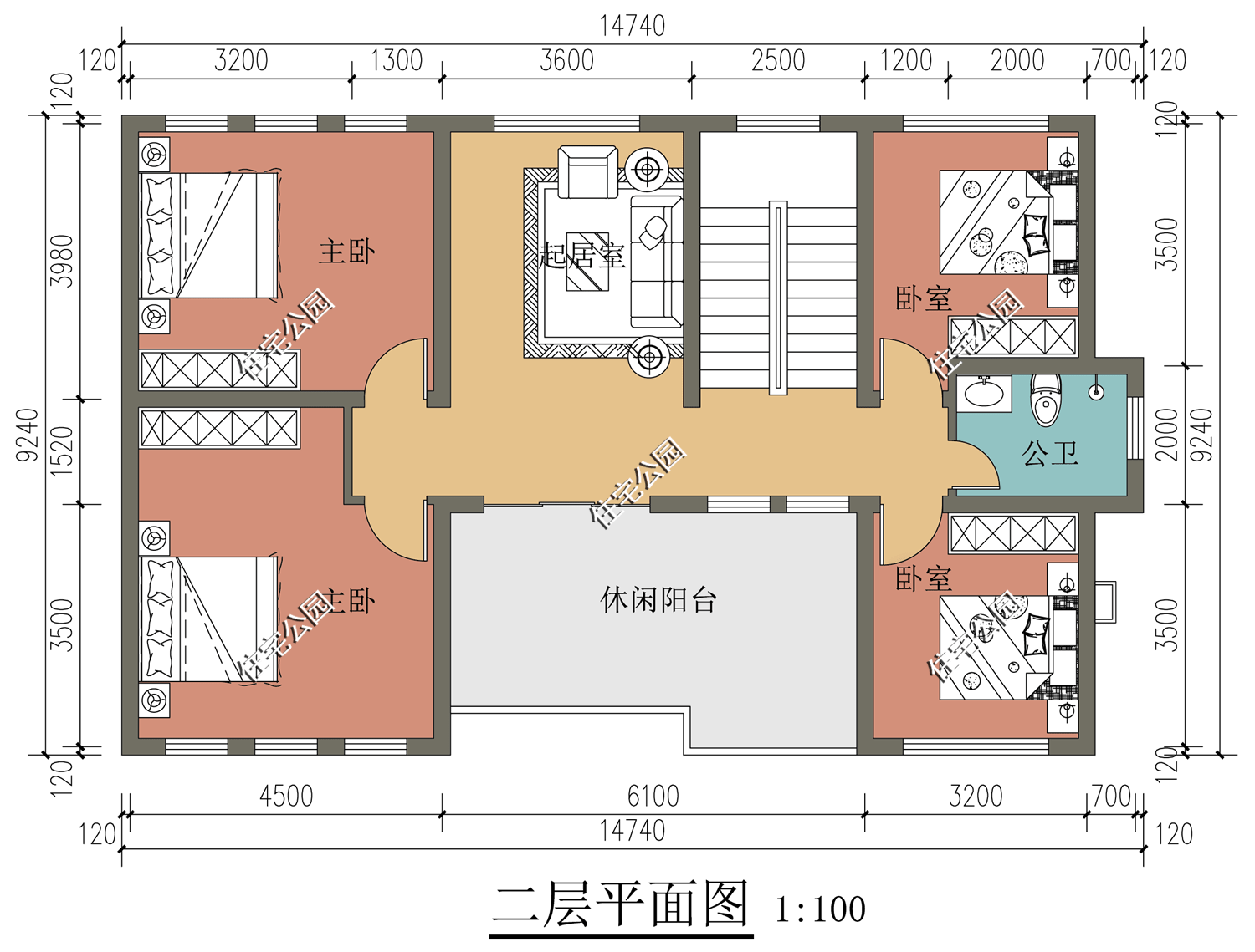 30平方宅基地设计图图片