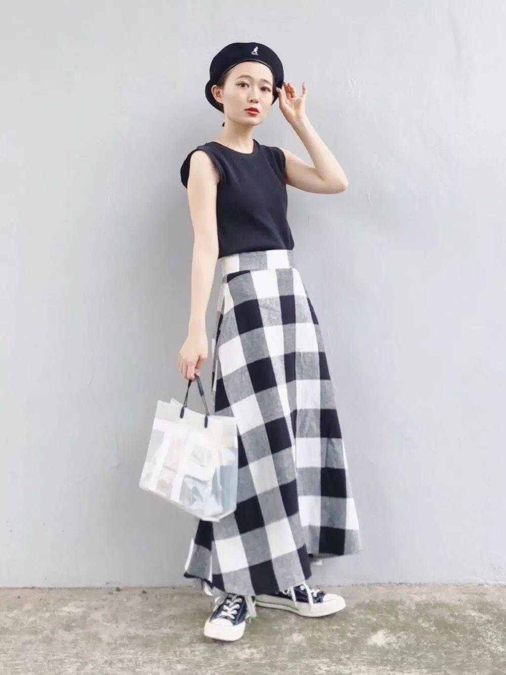 上衣|粗腿&amp;O型腿妹子的福音！日本妹子清爽长裙穿搭！