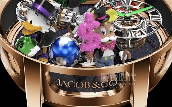 Jacob & Co.杰克宝与艺术家 Alec Monopoly 联名发布合作款腕表