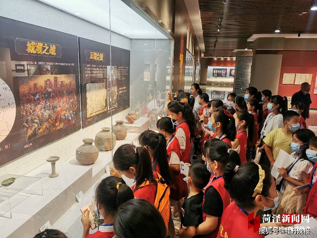 东明小记者参观县博物馆,感受千年历史文化