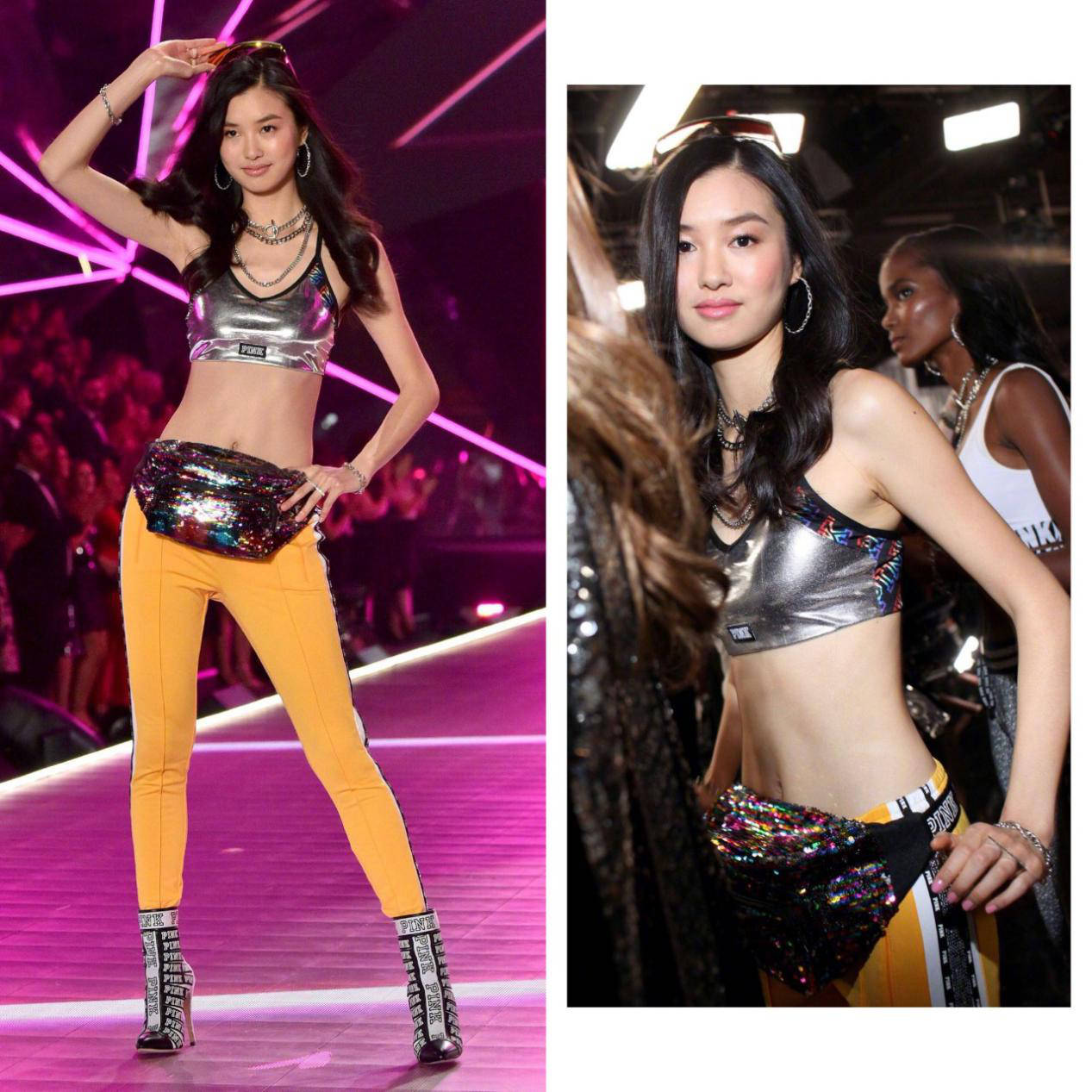 看点|黑色“个性袋”翅膀?如果没有她们,2018维密大秀可能没什么看头