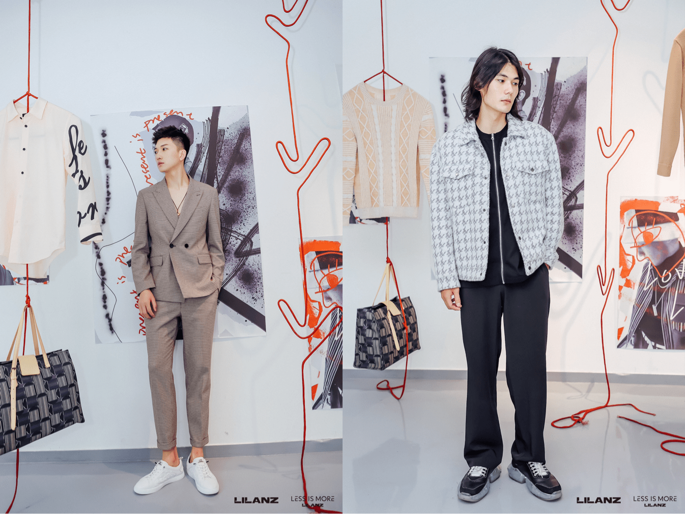 男装|中国男装品牌利郎2021秋冬新品预览 秋冬季新品首度亮相北京后山艺术中心