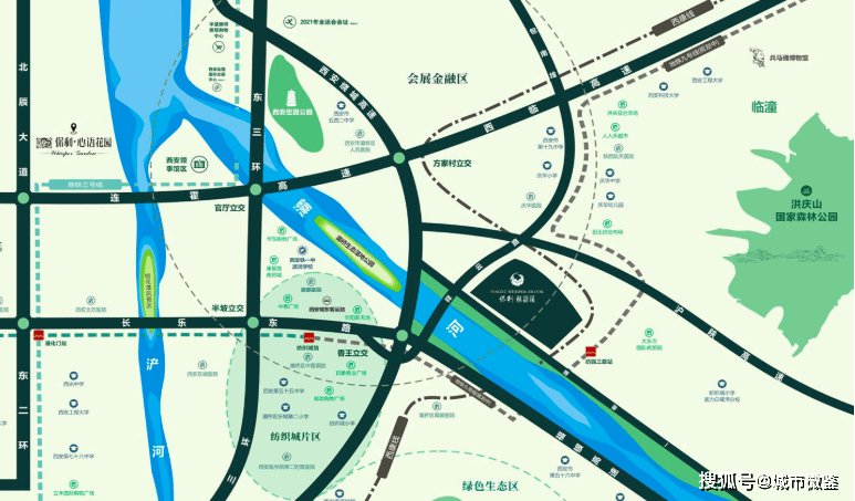 灞桥区洪庆镇道路规划图片