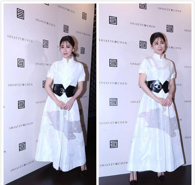 保养|明星保养都挺好，年近50的贾静雯身穿白裙，干净清爽有气质